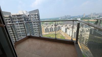 Balcony Image of 2750 Sq.ft 4.5 BHK Builder Floor for rent in Godrej Meridien, Sector 106 Gurgaon for Rs. 90000
