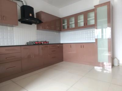 Kitchen Image of 2700 Sq.ft 3 BHK Apartment / Flat for rent in Bearys Lakeside Habitat, Sanjeevini Nagar Bengaluru for Rs. 100000