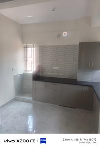 Kitchen Image of 1000 Sq.ft 1 BHK Apartment / Flat for rent in Dooravani Nagar Bengaluru for Rs. 25000