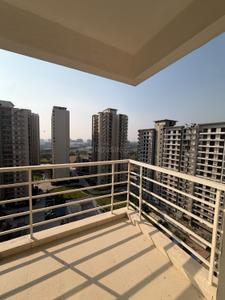 Balcony Image of 1685 Sq.ft 3 BHK Apartment / Flat for rent in Assotech Blith, Gopalpur Gurgaon for Rs. 60000
