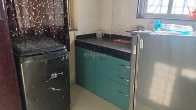 Kitchen Image of 800 Sq.ft 1 BHK Apartment / Flat for rent in Mauli Complex, Lohegaon Pune for Rs. 18000