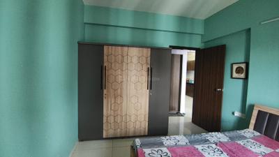 Bedroom Image of 1500 Sq.ft 3 BHK Apartment / Flat for rent in Adani Amogha, Shantigram Ahmedabad for Rs. 45000