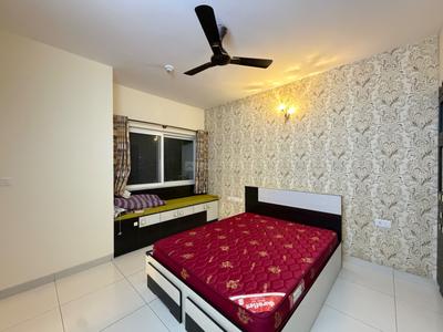 Bedroom Image of 1550 Sq.ft 3 BHK Apartment / Flat for rent in Sattva Cadenza, Kudlu Gate Bengaluru for Rs. 85000