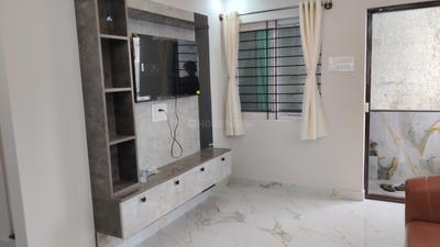Living Room Image of 650 Sq.ft 1 BHK Apartment / Flat for rent in Brookefield Bengaluru for Rs. 32000