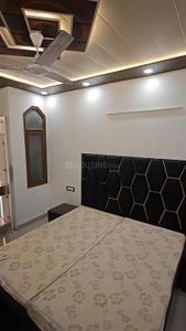Bedroom Image of 660 Sq.ft 1 BHK Builder Floor for rent in Hari Nagar New Delhi for Rs. 20500