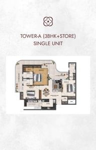 Image of 2076 Sq.ft 3.5 BHK Apartment / Flat for sale in Nabha, Zirakpur for Rs. 13500000