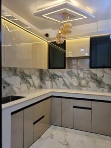 Kitchen Image of 810 Sq.ft 3 BHK Apartment / Flat for sale in Planner PNM Homes by Planner N Maker, Dwarka Mor New Delhi for Rs. 6500000