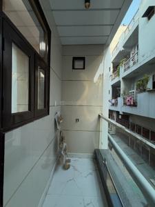 Balcony Image of 1000 Sq.ft 3 BHK Builder Floor for sale in Shastri Nagar New Delhi for Rs. 12500000