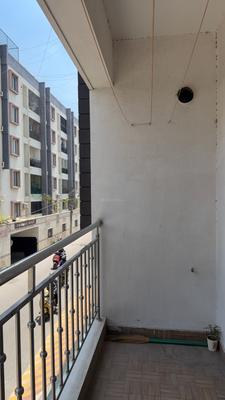 Balcony Image of 600 Sq.ft 1 BHK Builder Floor for rent in HSR Layout Bengaluru for Rs. 30500