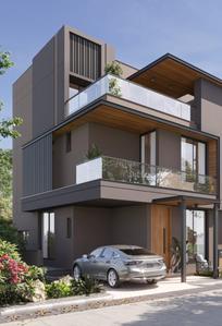 Image of 2950 Sq.ft 4 BHK Villa for sale in Sargasan, Gandhinagar for Rs. 43000000