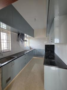 Kitchen Image of 1350 Sq.ft 3 BHK Builder Floor for rent in Singasandra Bengaluru for Rs. 42000