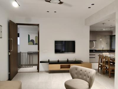 Living Room Image of 2115 Sq.ft 3 BHK Apartment / Flat for sale in Gala Aria, South Bopal Ahmedabad for Rs. 16000000