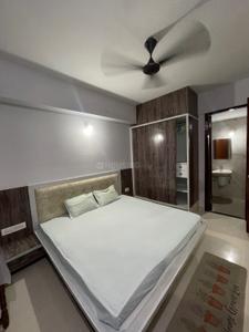 Bedroom Image of 1500 Sq.ft 2 BHK Apartment / Flat for rent in BCM Park, Lasudia Mori Indore for Rs. 57000