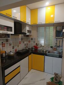 Kitchen Image of 600 Sq.ft 1 BHK Apartment / Flat for sale in Lake Town Kolkata for Rs. 3400000