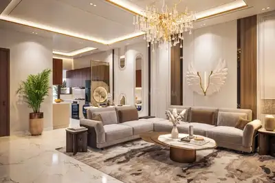 Hall Image of 1800 Sq.ft 3 BHK Apartment / Flat for sale in Ashiana Aaroham Phase 1, Sector 80 Gurgaon for Rs. 29600000