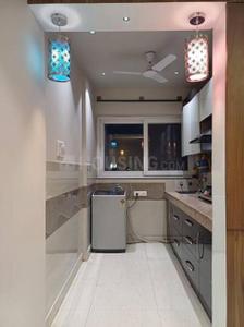 Kitchen Image of 400 Sq.ft 1 BHK Studio for rent in DLF Capital Greens Phase 1 And 2, Karampura New Delhi for Rs. 23000