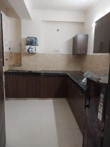 Kitchen Image of 1200 Sq.ft 2 BHK Builder Floor for rent in Malviya Nagar Jaipur for Rs. 25000