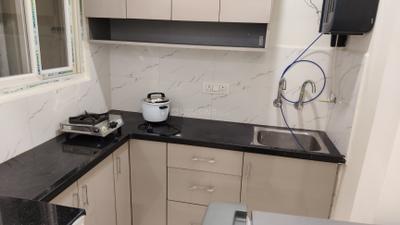 Kitchen Image of 750 Sq.ft 1 BHK Apartment / Flat for rent in Kondapur Hyderabad for Rs. 25500