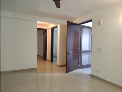 Living Room Image of 900 Sq.ft 2 BHK Builder Floor for rent in Freedom Fighters Enclave New Delhi for Rs. 30000