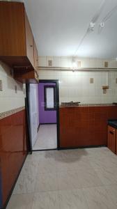 Kitchen Image of 550 Sq.ft 1 BHK Apartment / Flat for rent in Thane West Thane for Rs. 25000