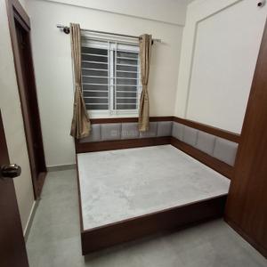 Bedroom Image of 730 Sq.ft 1 BHK Builder Floor for rent in S.G. Palya Bengaluru for Rs. 26000