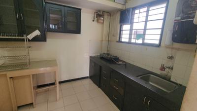 Kitchen Image of 550 Sq.ft 1 BHK Apartment / Flat for rent in Paranjape Ojas, Pashan Pune for Rs. 26000