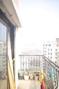Balcony Image of 1500 Sq.ft 3 BHK Apartment / Flat for sale in Kamar Hati Kolkata for Rs. 14500000