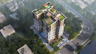 Image of 1234 Sq.ft 3 BHK Apartment / Flat for sale in Bhawani Inara, New Town, Kolkata for Rs. 16000000