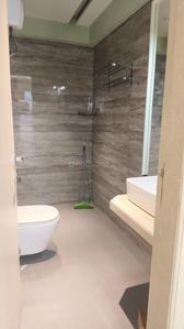 Bathroom Image of 1200 Sq.ft 1 BHK Apartment / Flat for rent in Neelam Solstice, Ramabai Ambedkar Nagar Mumbai for Rs. 45000