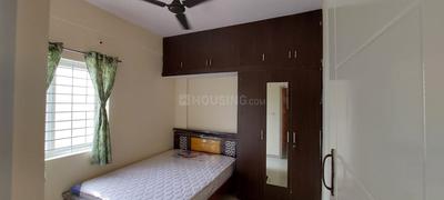 Bedroom Image of 850 Sq.ft 2 BHK Builder Floor for rent in Mahadevapura Bengaluru for Rs. 35000
