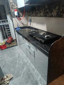 Kitchen Image of 408 Sq.ft 1 BHK Apartment / Flat for sale in Divine Heights, Diva Thane for Rs. 5800000