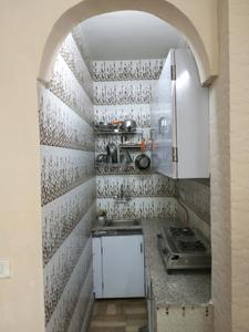 Kitchen Image of 300 Sq.ft 1 RK Builder Floor for rent in Punjabi Bagh New Delhi for Rs. 16000