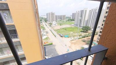 Balcony Image of 1674 Sq.ft 3 BHK Apartment / Flat for sale in Param Paarijat Skyz, Sargasan Gandhinagar for Rs. 7500000