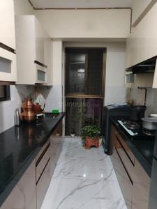 Kitchen Image of 650 Sq.ft 1.5 BHK Apartment / Flat for sale in Raymond Realty Ten X Habitat, Thane West Thane for Rs. 12100000