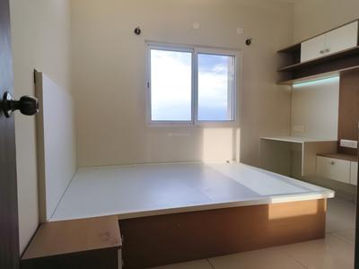 Bedroom Image of 1250 Sq.ft 3 BHK Apartment / Flat for rent in Prestige Jindal City, Anchepalya Bengaluru for Rs. 45000