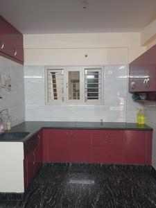 Kitchen Image of 600 Sq.ft 1 BHK Builder Floor for rent in HSR Layout Bengaluru for Rs. 28000