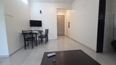 Living Room Image of 650 Sq.ft 1 BHK Apartment / Flat for rent in Sheth Vasant Oasis, Andheri East Mumbai for Rs. 62000