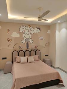 Bedroom Image of 1500 Sq.ft 2 BHK Builder Floor for rent in Sector 46 Gurgaon for Rs. 60000