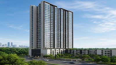 Image of 1569 Sq.ft 2 BHK Apartment / Flat for sale in Mayuresh Bayview, Belapur CBD, Navi Mumbai for Rs. 24700000
