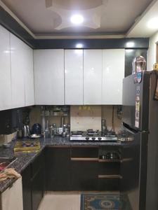 Kitchen Image of 950 Sq.ft 3 BHK Builder Floor for sale in Laxmi Nagar New Delhi for Rs. 9700000