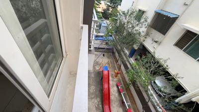 Balcony Image of 1800 Sq.ft 3 BHK Apartment / Flat for rent in Shell Owners Court Apartment, Kasavanahalli Bengaluru for Rs. 55000