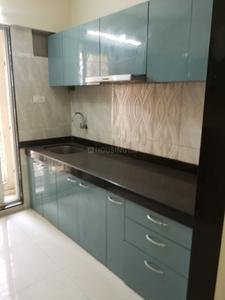 Kitchen Image of 1200 Sq.ft 2 BHK Apartment / Flat for sale in Arihant Aarohi, Shilphata Thane for Rs. 6400000