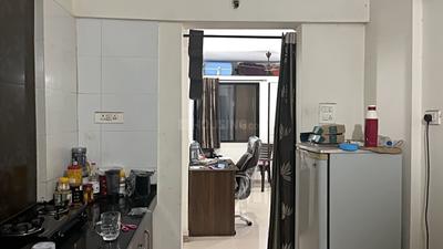 Kitchen Image of 550 Sq.ft 1 BHK Apartment / Flat for rent in Vastushree Adrina, Mundhwa Pune for Rs. 21000