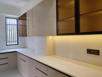 Kitchen Image of 980 Sq.ft 1 BHK Builder Floor for rent in DLF Independent Floors, DLF Phase 3 Gurgaon for Rs. 32000