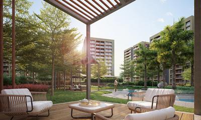 Balcony Image of 3500 Sq.ft 4 BHK Apartment / Flat for sale in Dumas Surat for Rs. 17500000