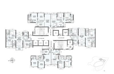 Image of 870 Sq.ft 3 BHK Apartment / Flat for sale in The Atmosphere O2, Mulund West, Mumbai for Rs. 21500000