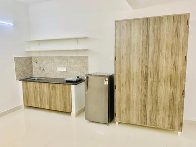 Kitchen Image of 450 Sq.ft 1 RK Studio for rent in Halasuru Bengaluru for Rs. 20000
