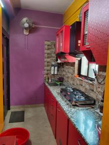 Kitchen Image of 1380 Sq.ft 3 BHK Apartment / Flat for sale in Dhakuria Kolkata for Rs. 10500000