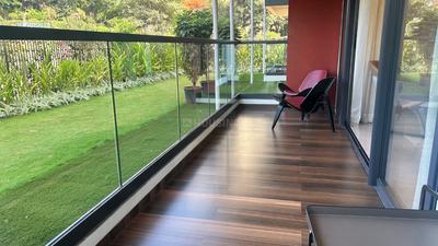 Balcony Image of 1500 Sq.ft 3 BHK Apartment / Flat for sale in Nahar Chandi Valley Phase I, Powai Mumbai for Rs. 37000000