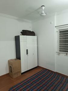 Bedroom Image of 800 Sq.ft 2 BHK Apartment / Flat for rent in Janapriya Unnati, Isnapur Hyderabad for Rs. 15000